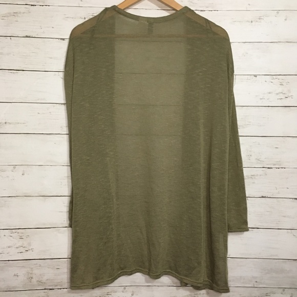 SALE ⚡️3/20⚡️ H&M Divided green long cardigan duster - Picture 3 of 3